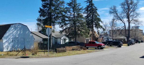 row of single family houses