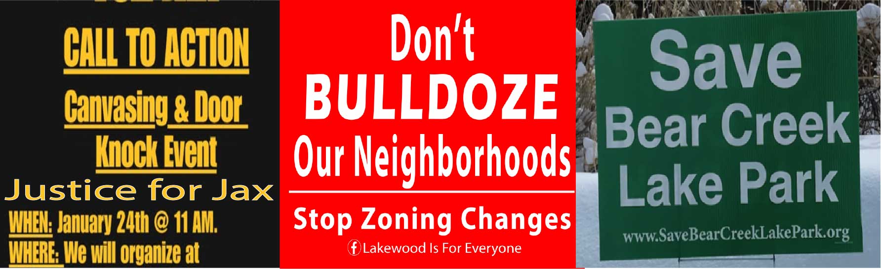 Lakewood Changes Rules After Successful Yard Signs